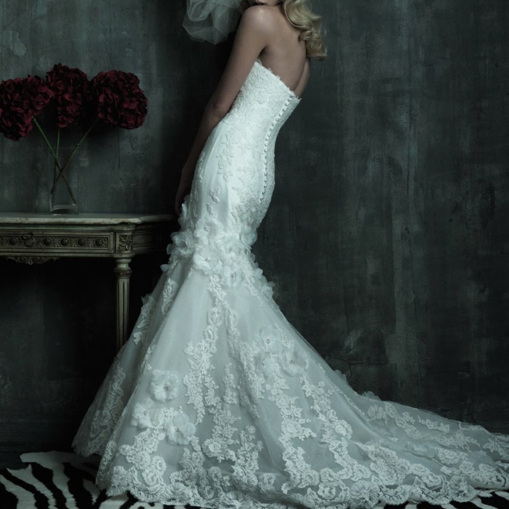 ALLURE BRIDALS COUTURE COLLECTION WEDDING DRESS C185